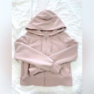GU( Uniqlo) Cropped Hoodie Zip up Sweatshirt